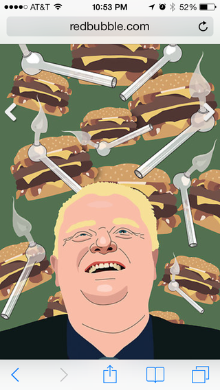Illustration for article titled My brother keeps sending me these Rob Ford memes...